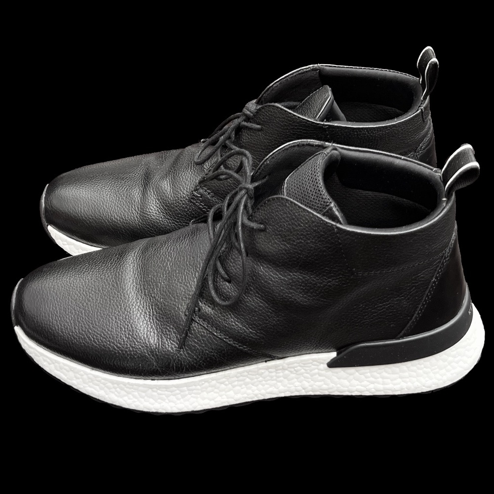 Kenneth Cole Leather High Top Sneakers